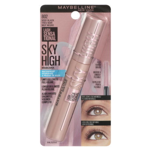 Maybelline - Lash Sensational Sky High Waterproof Mascara Black