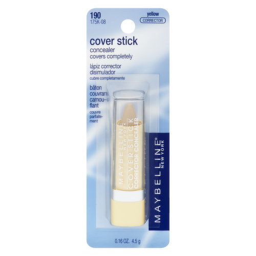 MAYBELLINE - Cover Stick Corrector - Yellow 190
