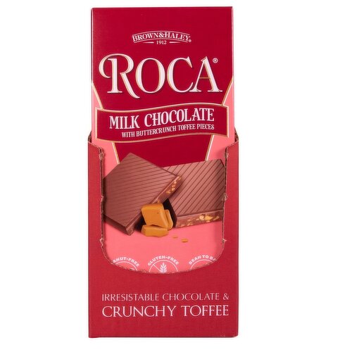 Brown & Haley - Roca Milk Chocolate Bar