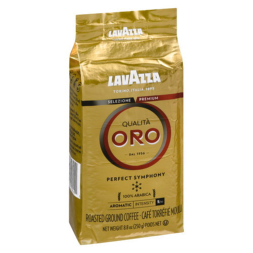 thumbnail image 2 of Lavazza Qualità Oro Premium Italian Coffee Beans - Medium Roast, 100% Arabica (1kg) 2 of 4