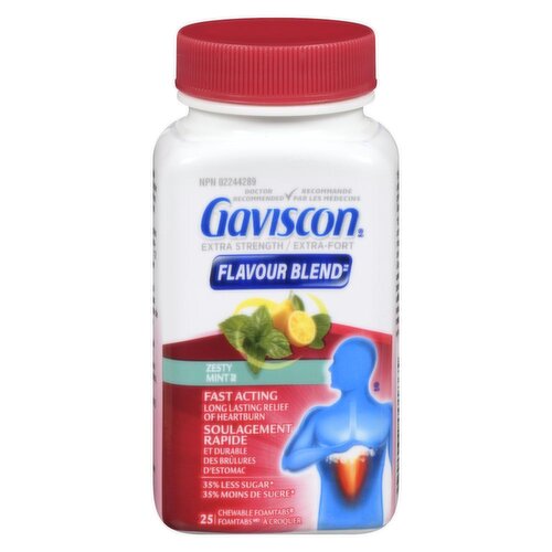 Gaviscon - Zesty Mint - Extra Strength