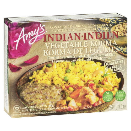 Amy's - Meal Indian Veggie Korma