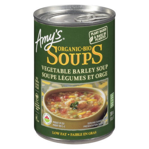 Amy's - Organic Vegetable Barley Soup