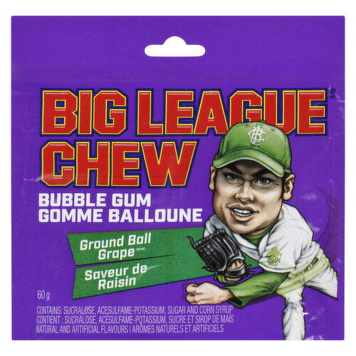 Big League Chew - Bubble Gum Grape