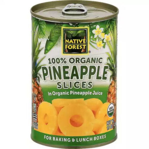 NATIVE FOREST - Organic Pineapple Slices
