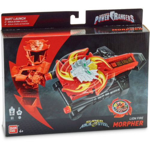 Power Rangers - Super Ninja Steel Deluxe - Lion Fire Morpher