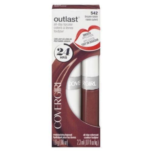 Cover Girl - Outlast All Day Lipcolor - Brazen Raisin