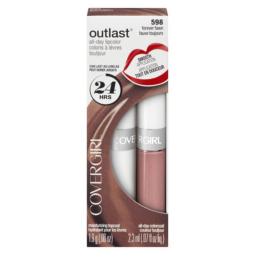 Cover Girl - Outlast All Day Lipcolor - Forever Fawn