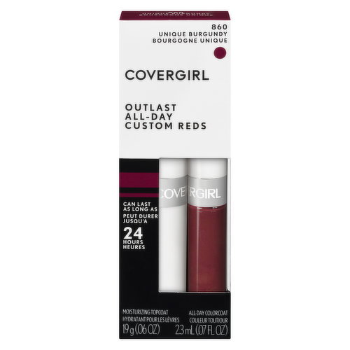 Cover Girl - Outlast All-Day Custom Reds Lip Color - Deep 860