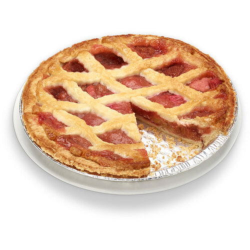 Bake Shop - Strawberry Rhubarb Lattice Pie 8In