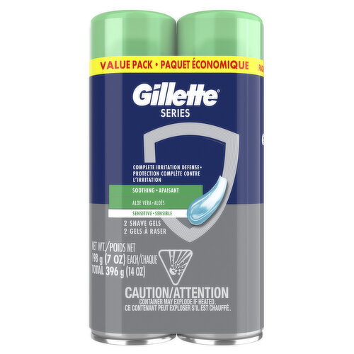 Gillette - Shave Gel with Aloe Vera