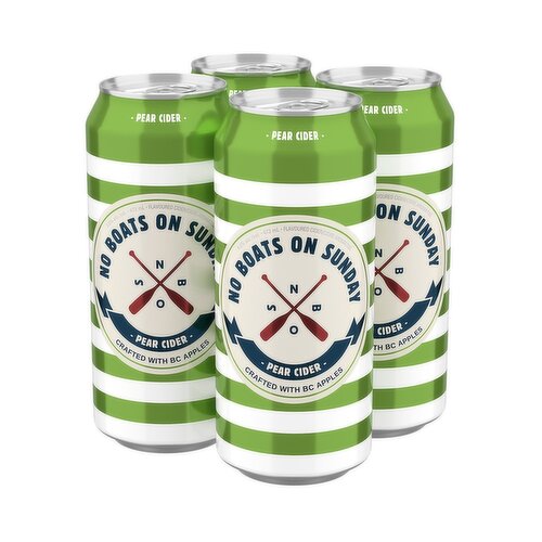 No Boats on Sunday - Pear Cider