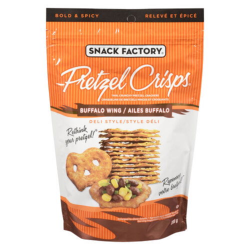 Snack Factory - Pretzel Crisps, Buffalo Wing