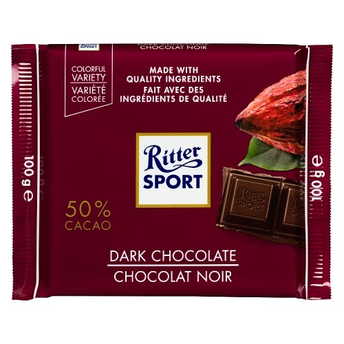 Ritter Sport - Dark Chocolate Bar