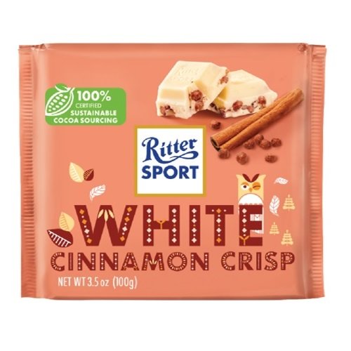 Ritter Sport - White Cinnamon Crisp