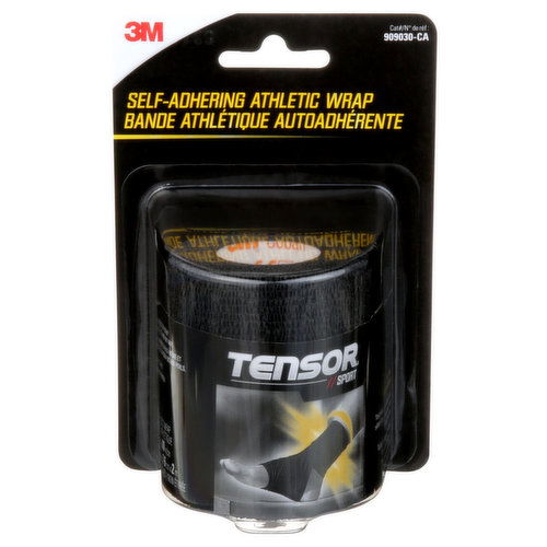 Tensor - Self-Adhering Athltc Wrap - Blck