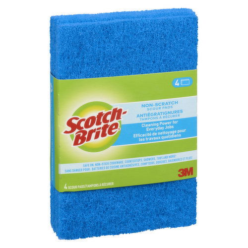 SCOTCH-BRITE - Non Scratch Scour Pads