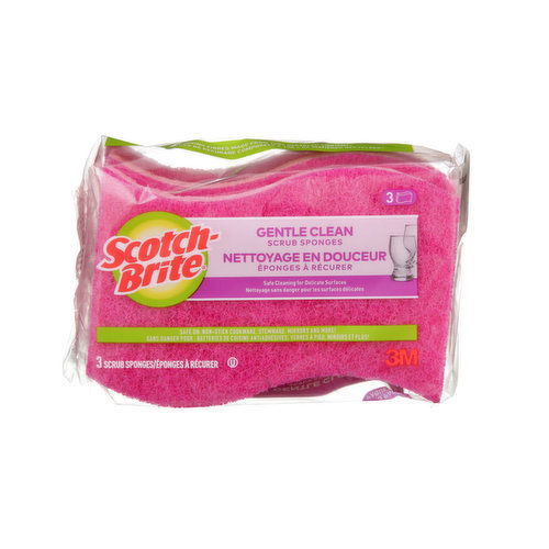 Scotch Brite - Scotch Brite Gentle Clean Scrub Sponge