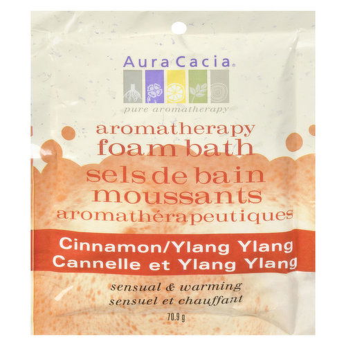 Aura Cacia - Auracacia Foam Bath Cinnamon YlangYlan