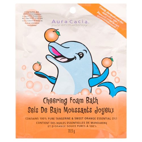 Aura Cacia - Auraca Foam Bath Kid CheeringTangerine