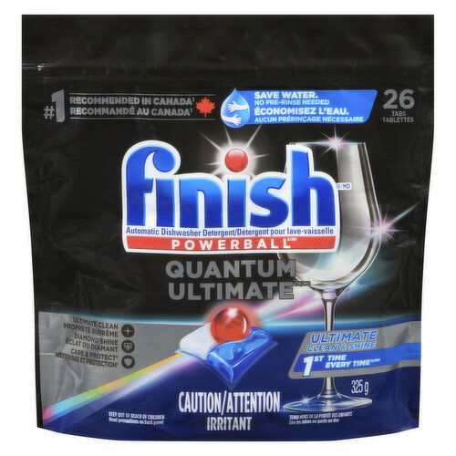 Finish - Dishwasher Detergent Tabs Quantum Ultimate