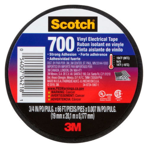 Scotch - Electric Tape 20M