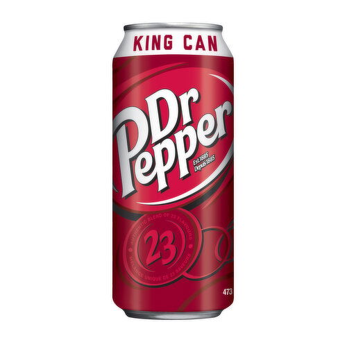 Dr. Pepper - Soda King Can