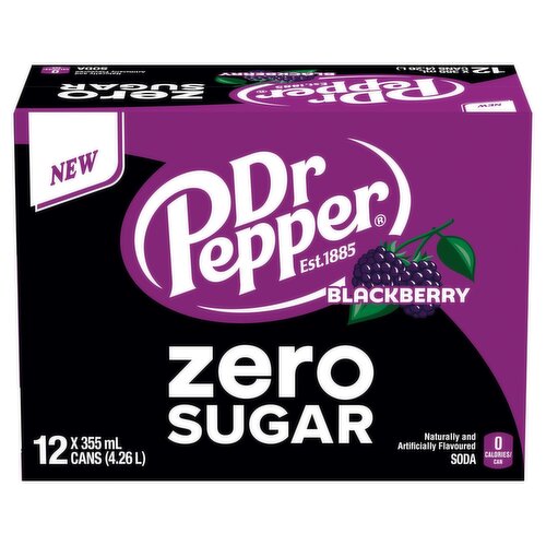 Dr Pepper - Zero Sugar Blackberry