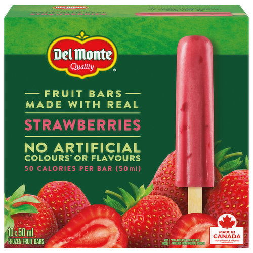 Del Monte - Strawberry Bars