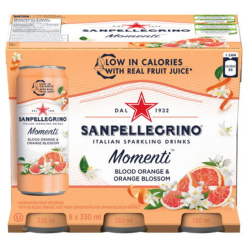 San Pellegrino - Blood Orange & Blossom Sparkling Water