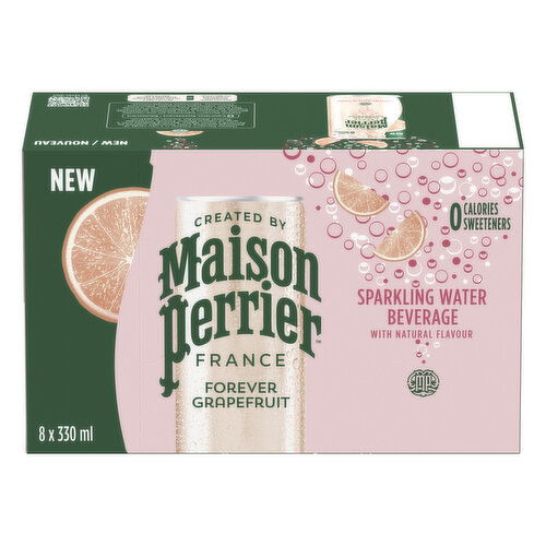 Maison Perrier - Sparkling Water Beverage, Forever Grapefruit