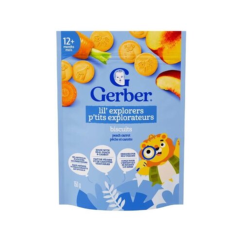 Gerber - Peach Carrot Biscuits