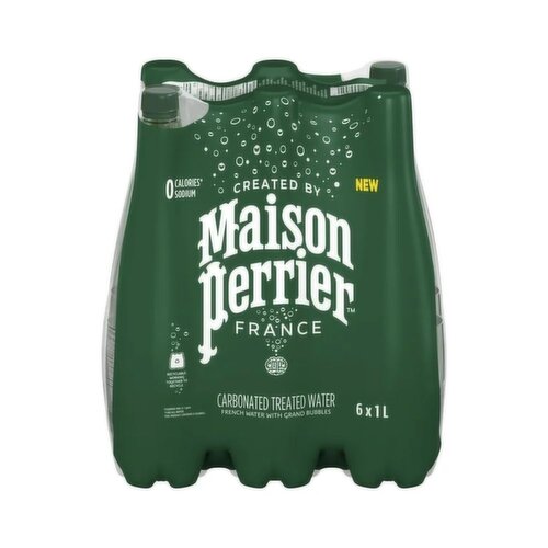 Maison Perrier - Carbonated Treated Unflavoured Water, 1 Litre