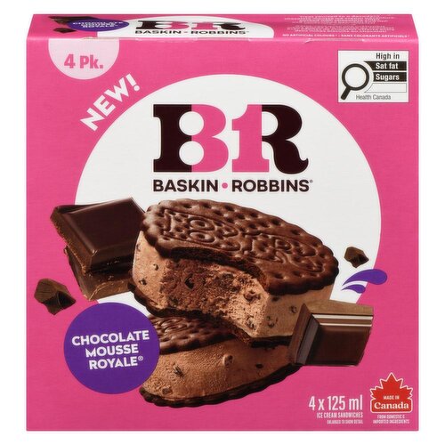 Baskin Robbins - Chocolate Mousse Sandwich