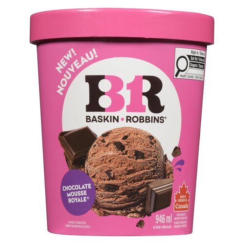 Baskin Robbins - Chocolate Mousse Ice Cream