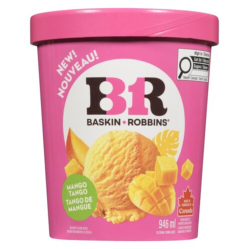 Baskin Robbins - Mango Tango Ice Cream