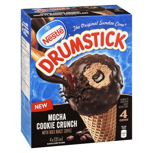 Nestle - Drumstick - Mocha Cookie Crunch