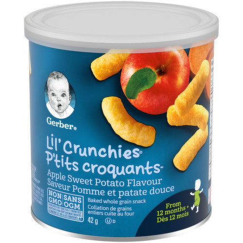 Gerber - Lil Crunchies Apple Sweet Potato