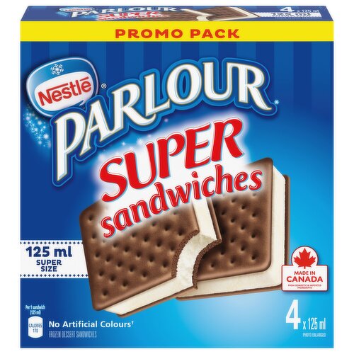 Nestle - Parlour Super Ice Cream Sandwiches