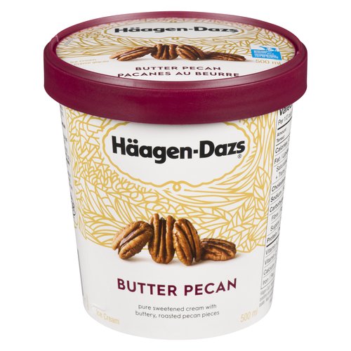 Haagen-Dazs - Butter Pecan Ice Cream