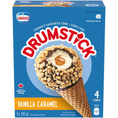 Nestle - Drumstick Vanilla Caramel Cones