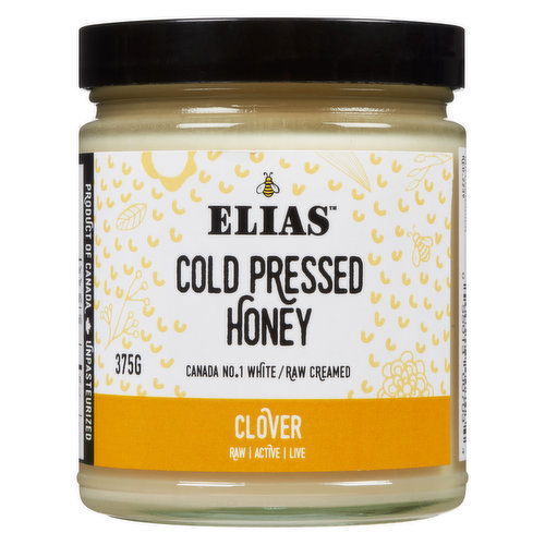 Elias - Cold Pressed Clover Honey