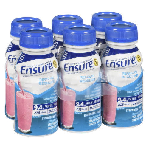 Ensure - Regular Meal Replacement Drink Strawberry