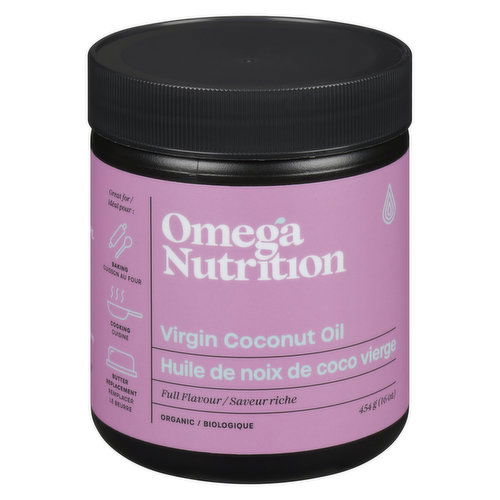 Omega Nutrition - Coconut Oil Virgin Organic