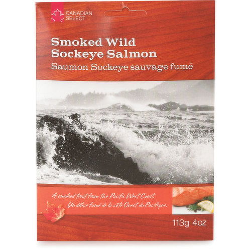 Canadian Select - Smoked Wild Sockeye Salmon