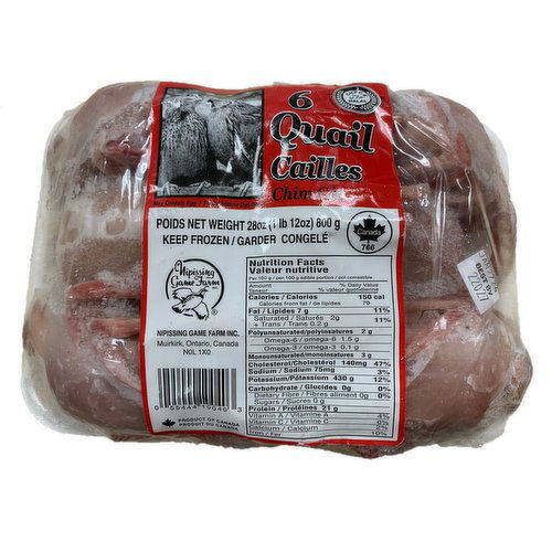 Frozen - Quails (Jumbo) 6pcs