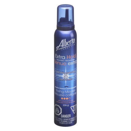 Alberto European - Styling Mousse Extra Hold Unscented