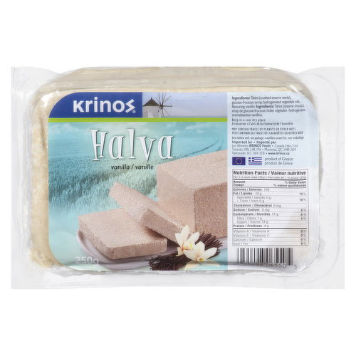 Krinos Vanillin Powder - 17 Gram Jar Of Pure Vanilla Flavoring For Baking