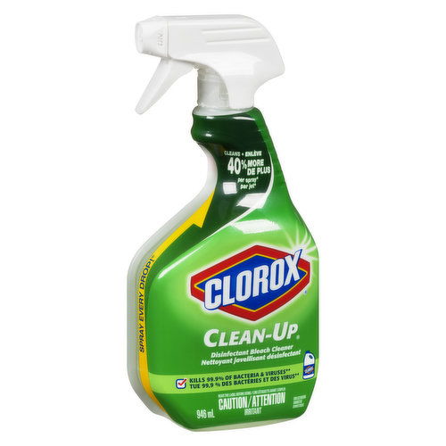 Clorox - Clean-Up Cleaner Disinfectant Bleach Cleaner