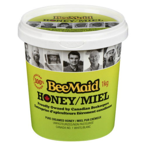 Bee Maid - Pure Creamed Honey - Unpasteurized